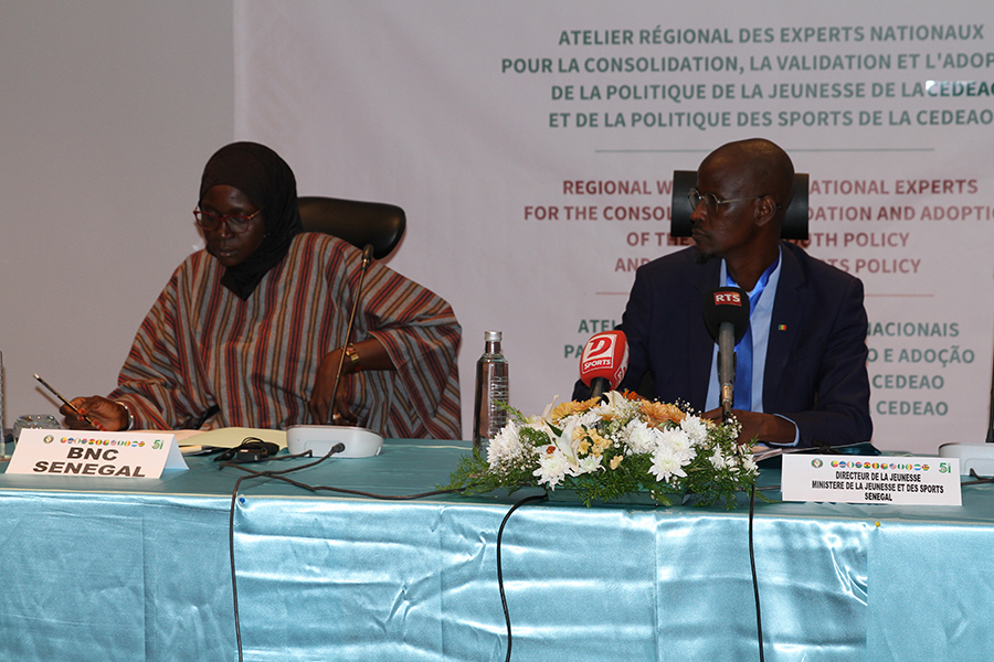 Réunion des experts sur la jeunesse, sport et volontariat, Dakar 2026 partie1