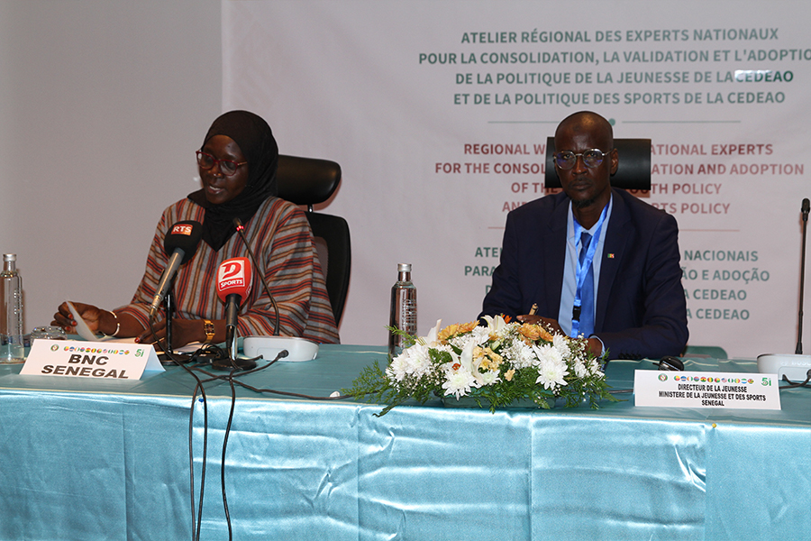 Réunion des experts sur la jeunesse, sport et volontariat, Dakar 2026 partie1