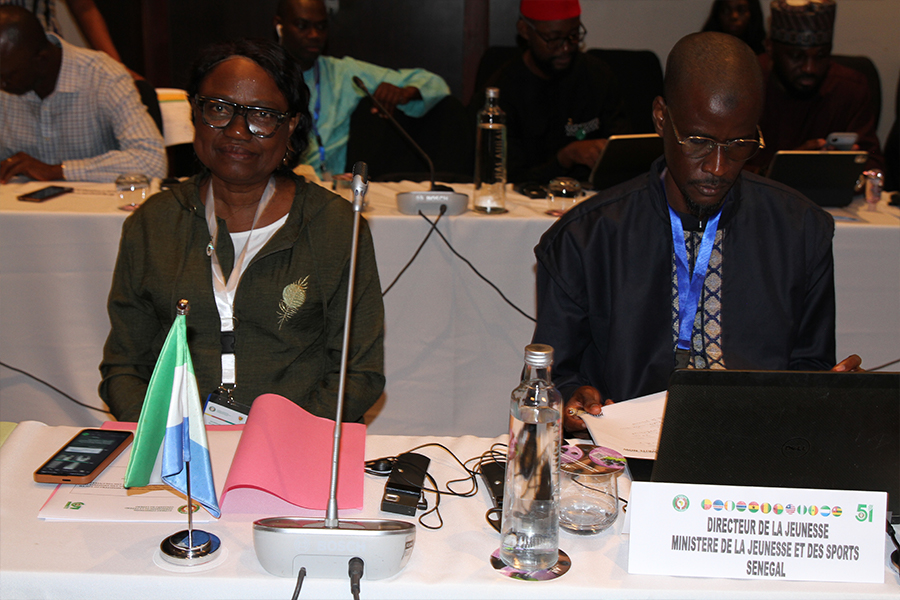 Meeting of Ministers responsible for Youth and Sport in the ECOWAS region, Part 1